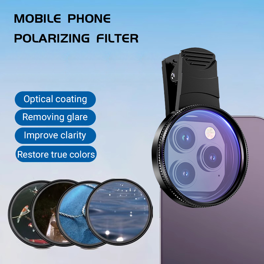 Photography Zooming - Lente polarizadora universal para teléfono móvil