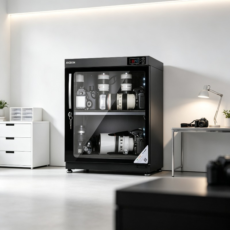 Camera Dry Cabinet - Gabinete Deshumidificador Digital Electrónico, Armario de