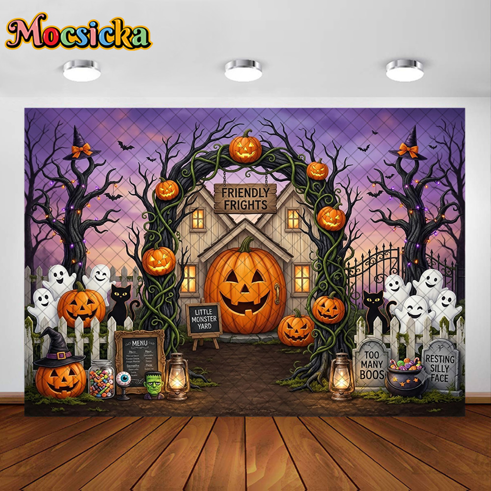 Photography Trick - Fondo Fotográfico Mocsicka, Decoración de Halloween