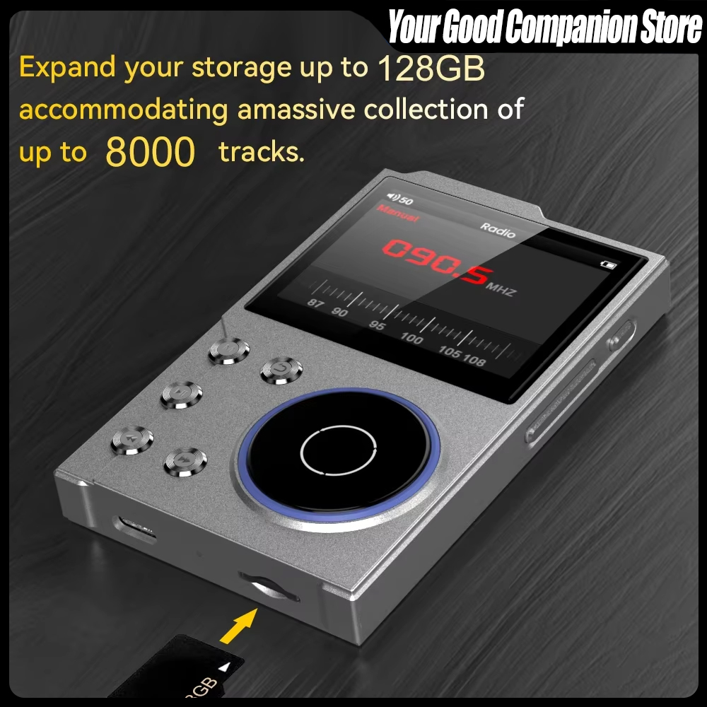 Photography History - Reproductor MP3 Hi-Fi Portátil sin Pérdidas,