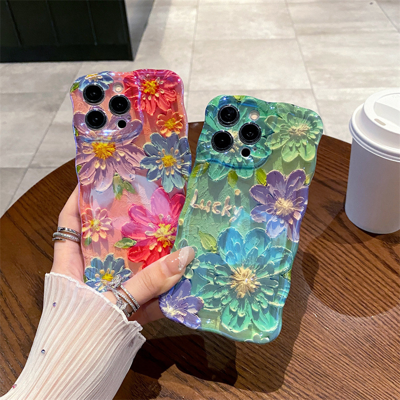 Photography Art - Funda de teléfono de silicona ondulada