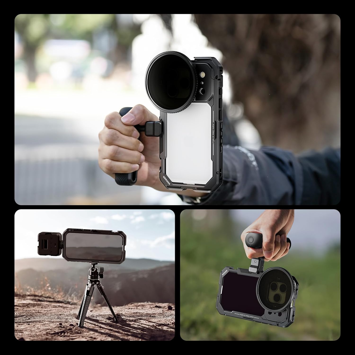 NEEWER Jaula de teléfono para  - Camera Cage Rig reseña y precio