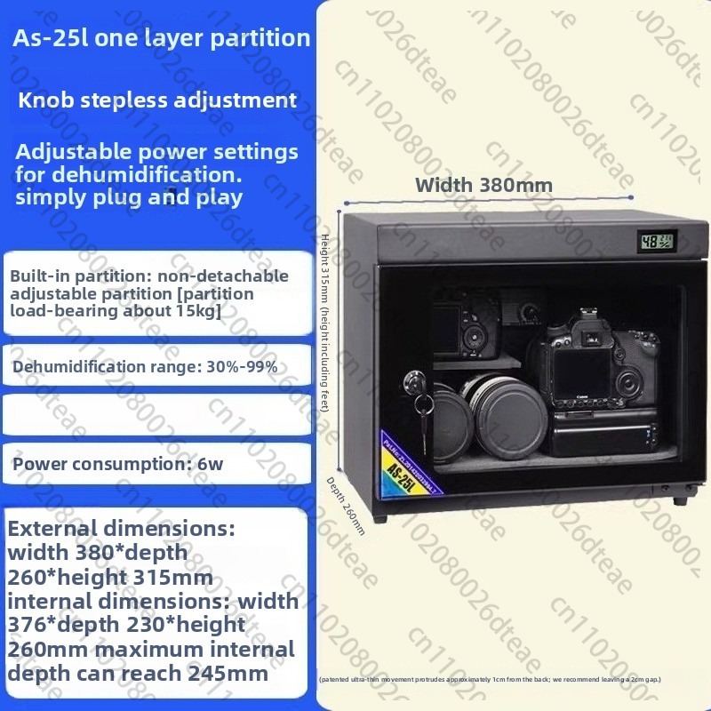 Gabinete seco electrónico de 3 - Camera Dry Cabinet reseña y precio
