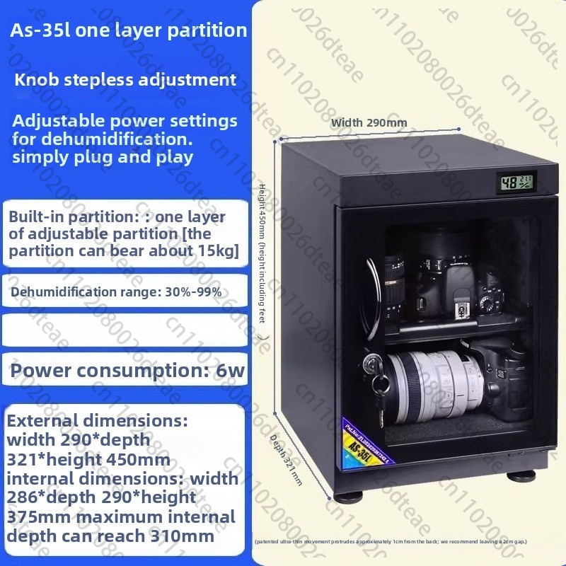 Gabinete seco electrónico de 3 - Camera Dry Cabinet reseña y precio