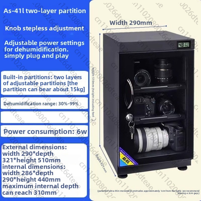 Gabinete seco electrónico de 3 - Camera Dry Cabinet reseña y precio