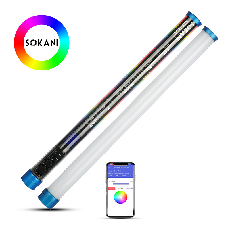 Sokani X25 RGB luz LED para ví - Photography Treatment reseña y precio
