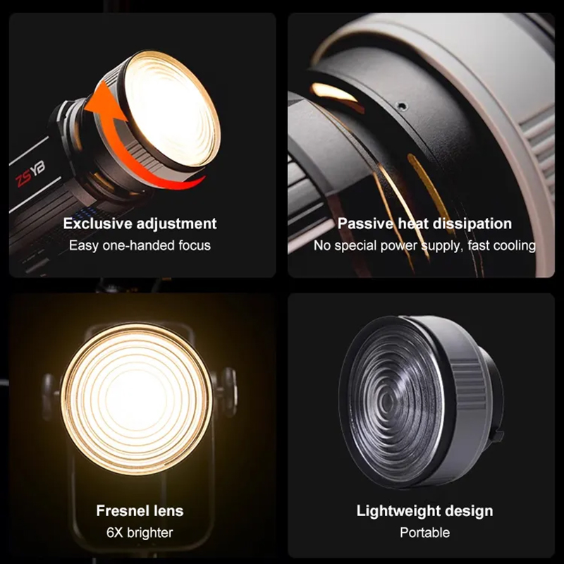 Lente Fresnel con Enfoque Ajus - Photography Treatment reseña y precio