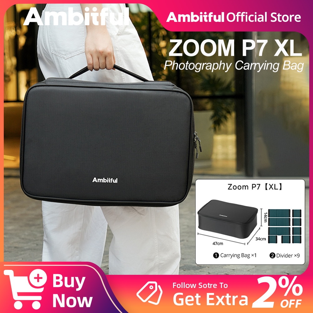 Ambitful ZOOM P7II XL bolsa de - Photography Zooming reseña y precio