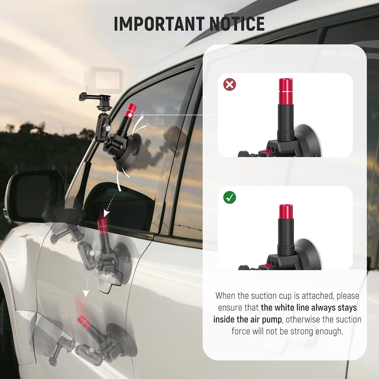 Soporte para Coche con Triple  - Insta360 Camera X4 reseña y precio