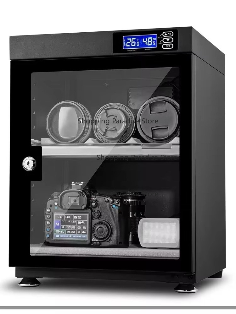 Caja de Gabinete Seco Antiestá - Camera Dry Cabinet reseña y precio