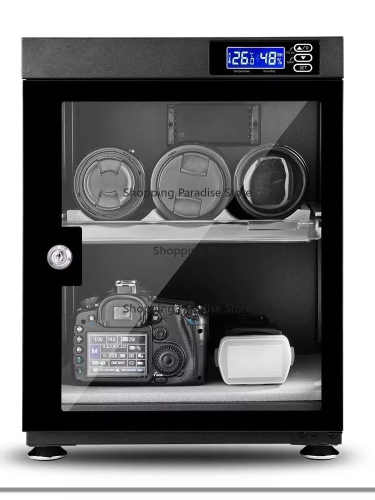Caja de Gabinete Seco Antiestá - Camera Dry Cabinet reseña y precio