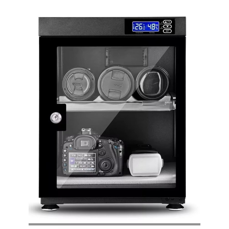 Caja de Gabinete Seco Antiestá - Camera Dry Cabinet reseña y precio