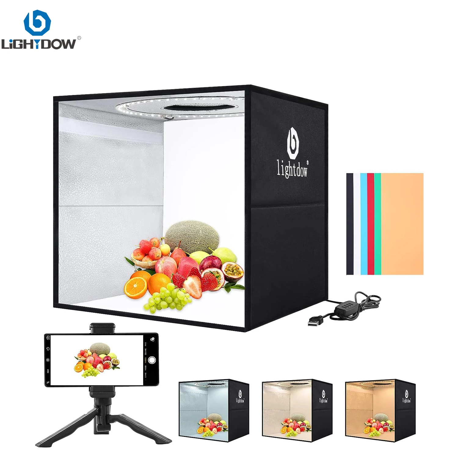 Lightdow Kit de caja de luz pa - Photography Treatment reseña y precio