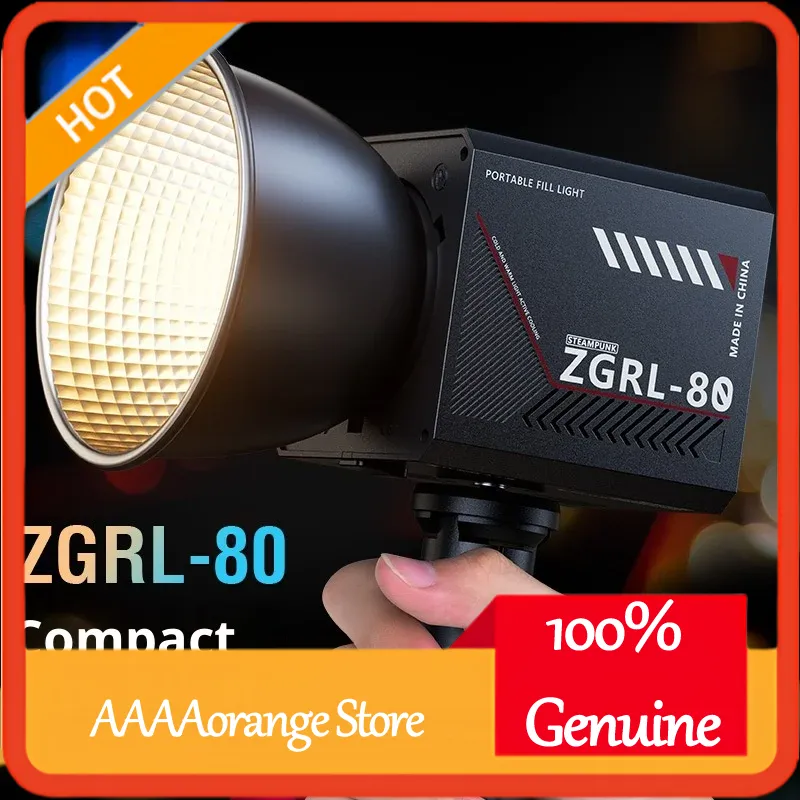 Luz LED de vídeo COB ZGRL80 de - Photography Treatment reseña y precio