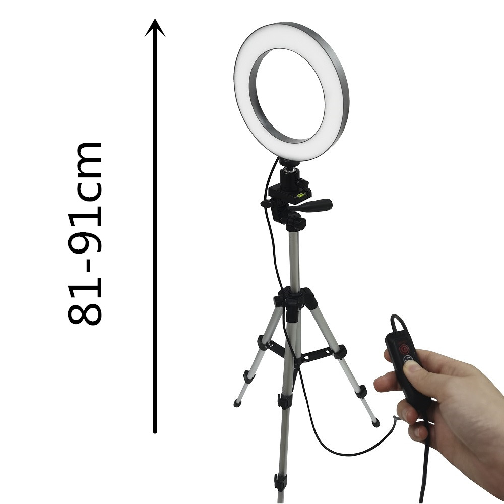 Anillo de luz LED para selfies - Photography Treatment reseña y precio