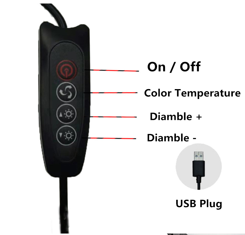 Anillo de luz LED para selfies - Photography Treatment reseña y precio