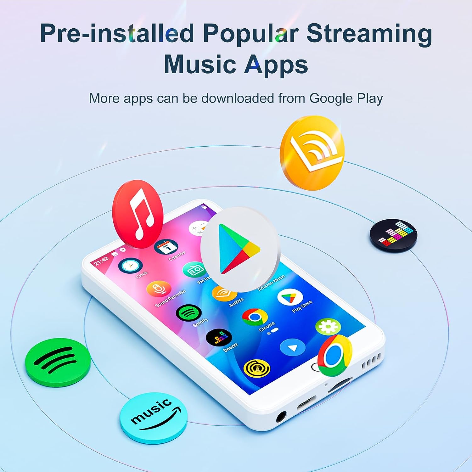 Reproductor MP3 MECHEN Android - Photography History reseña y precio
