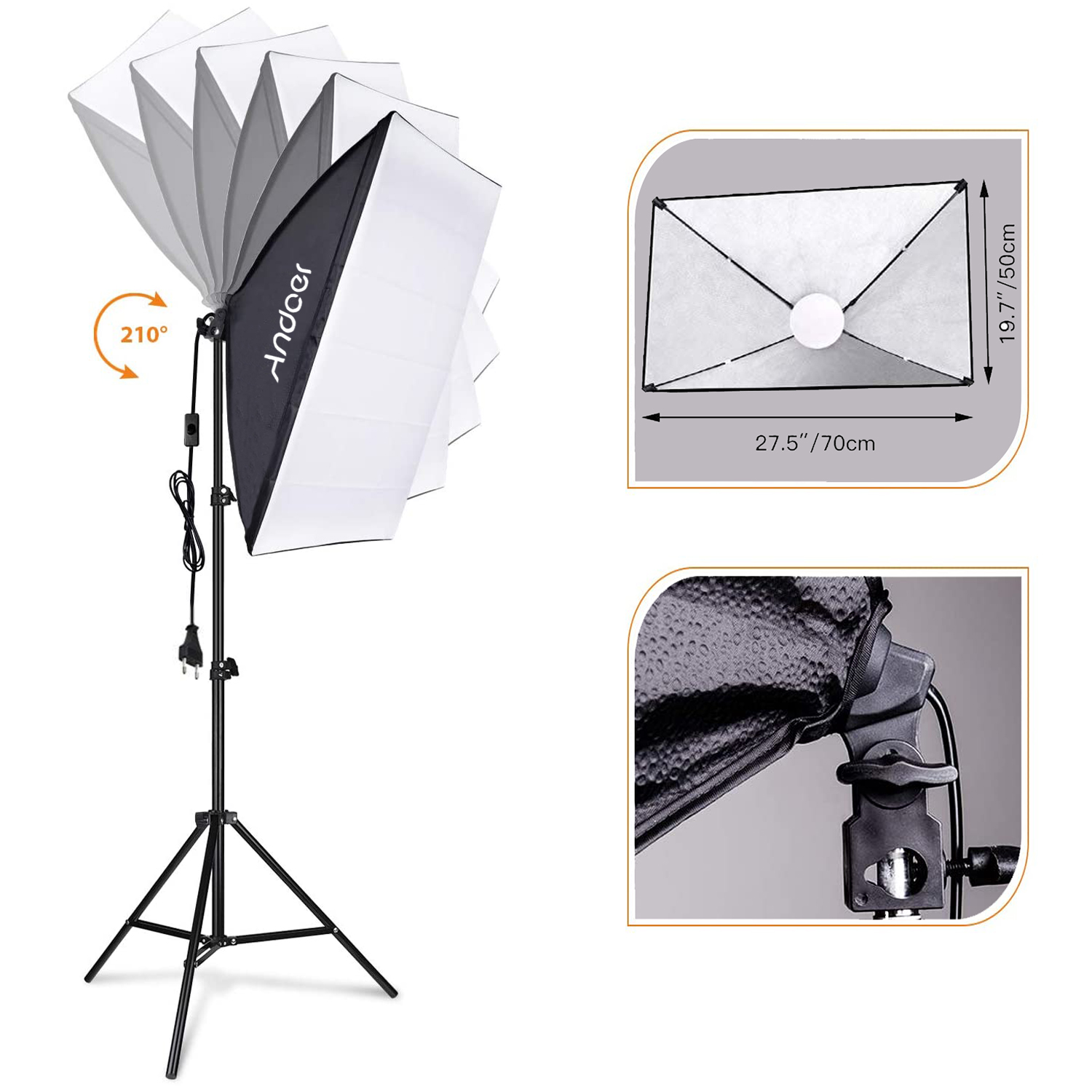 Kit de Iluminación Softbox And - Photography Treatment reseña y precio