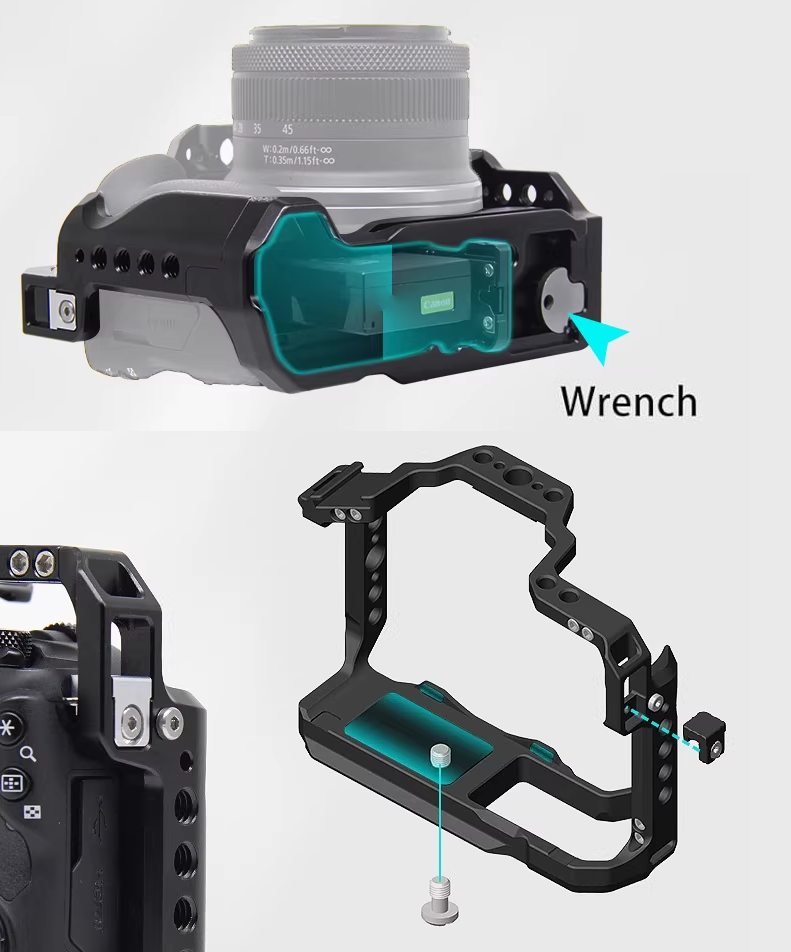 Carcasa para Cámara R50 para C - Camera Cage Rig reseña y precio