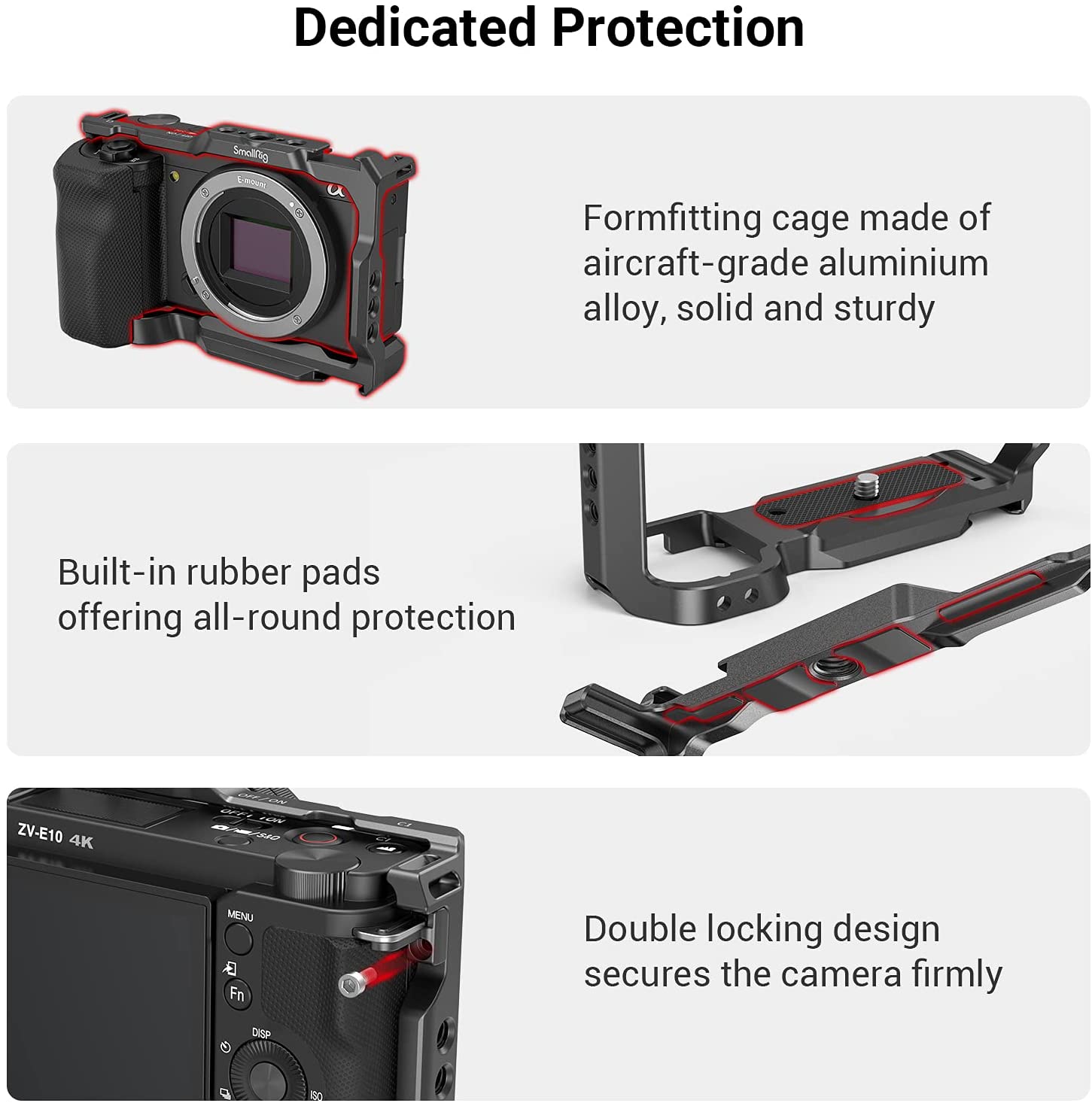SmallRig-jaula para cámara Son - Camera Cage Rig reseña y precio