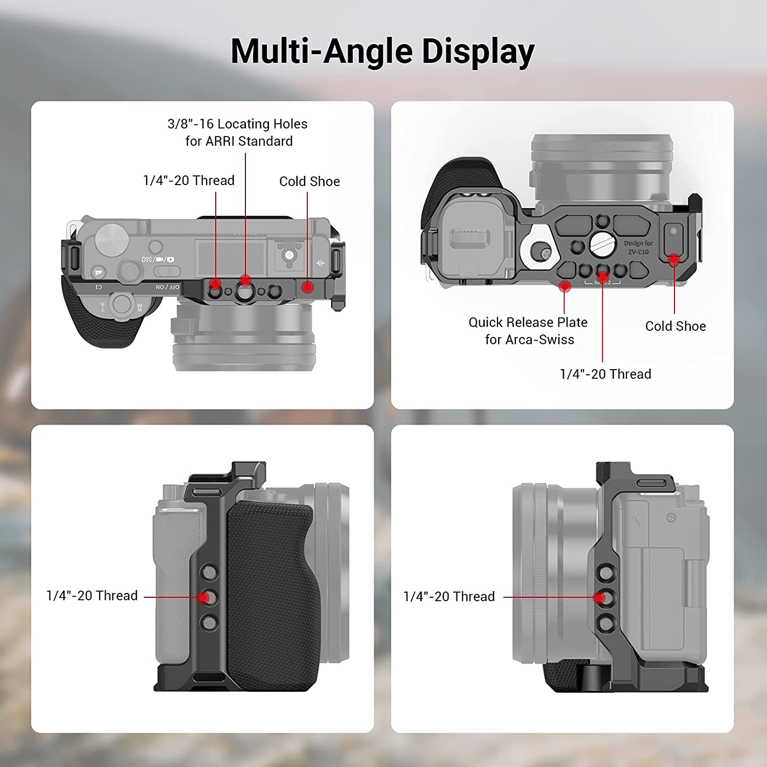 SmallRig-jaula para cámara Son - Camera Cage Rig reseña y precio